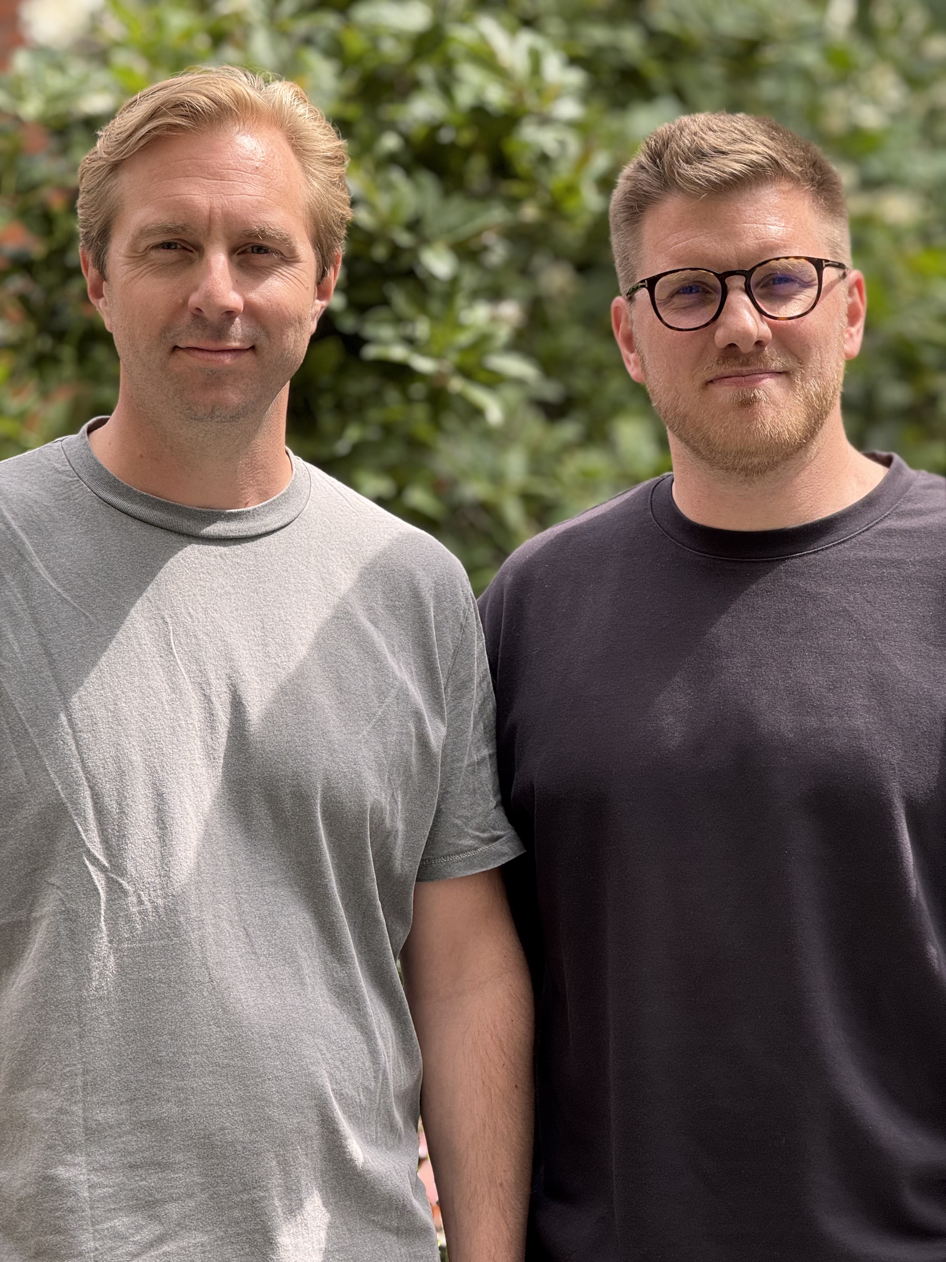 Daniel Heinmert and Joakim Olsson, co-founders of Millentic